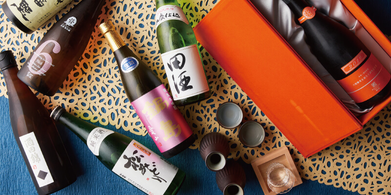 小田原の地酒や銘酒まで種類豊富な日本酒がお楽しみいただけます