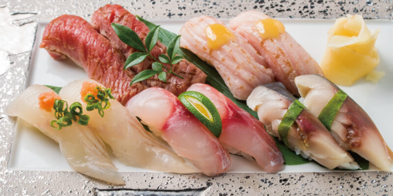 RYOの特選すし盛り合わせ